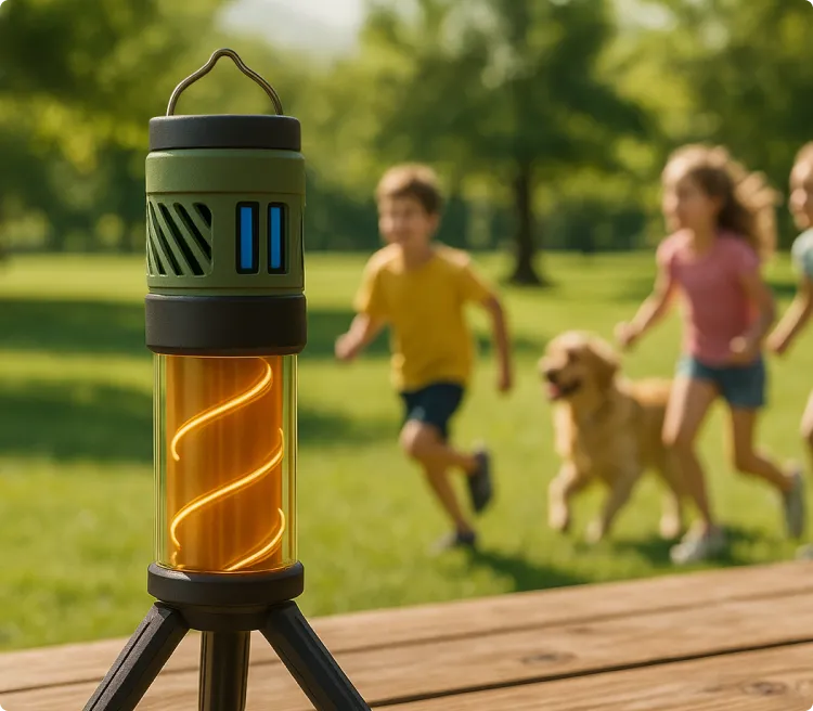 Repelix Bug Repeller – 15-foot heat-activated mosquito zone, rechargeable, DEET-free